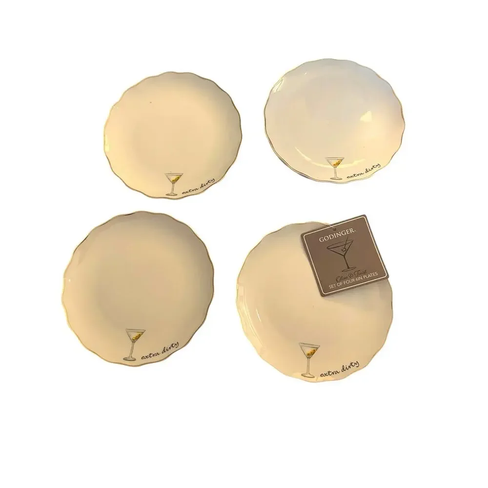 Godinger appetizer plates